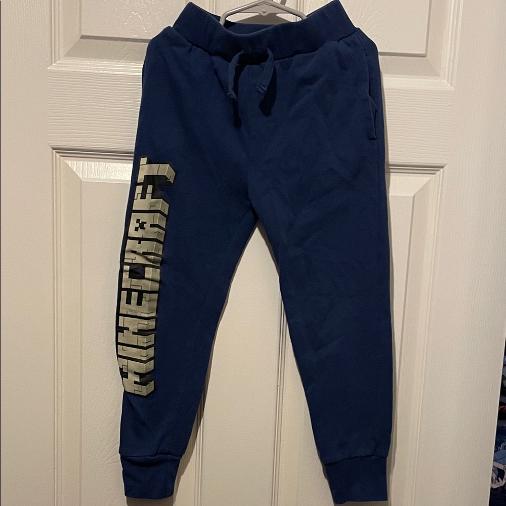 MAD Engine Blue Joggers with Bold Graphic